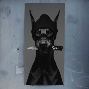 Dark Horned Portrait Poster Art