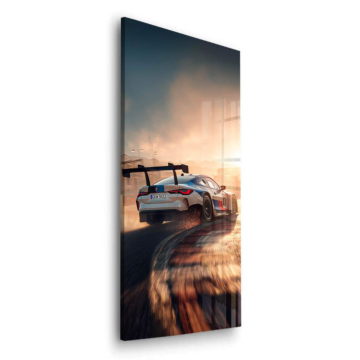 BMW Inspired Racing Car Acrylic Glass Art