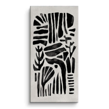 Zebra Wildlife Pattern Canvas Art