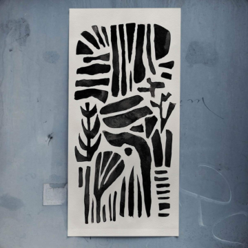 Zebra Wildlife Muster - Poster