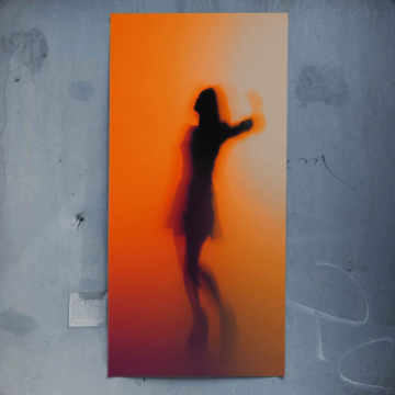 Warme Silhouettenfigur - Poster