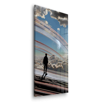 Surrealer Himmelssteg - Acrylglasbild