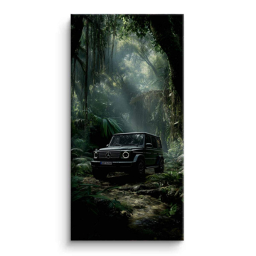 G-Class Inspired Forest SUV Canvas Art