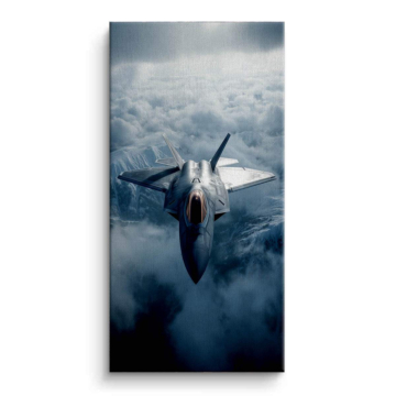F-35 Inspired Fighter Jet Canvas Art