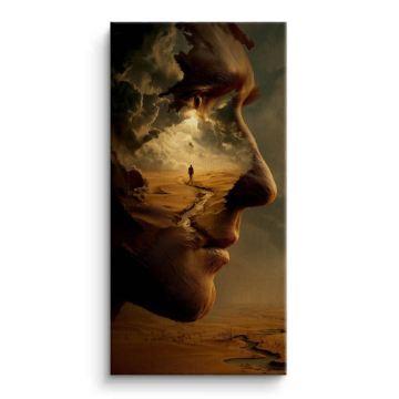 Dream Face Landscape Canvas Art