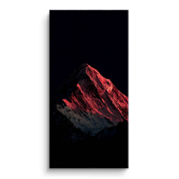 Red Everest Peak Canvas Art