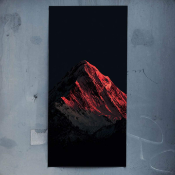 Roter Everest-Gipfel - Poster