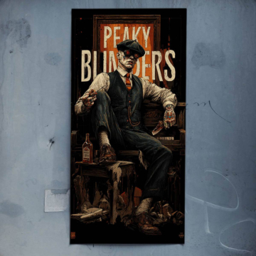 Gangster inspiré de Peaky Blinders - poster
