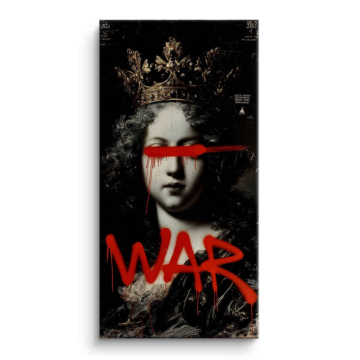 War Queen Portrait Canvas Art