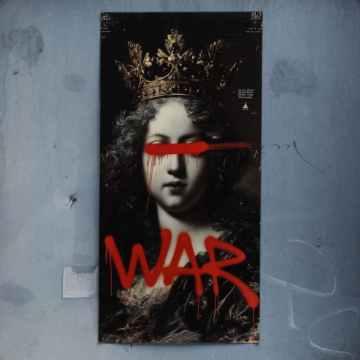 War Queen Portrait Poster Art