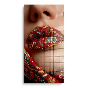 Paisley Lips PVC Gloss Art