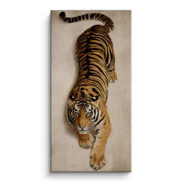 Walking Tiger Canvas Art