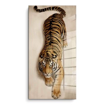 Walking Tiger PVC Gloss Art