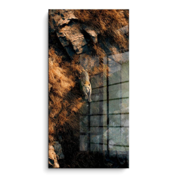 Leopard Rock Camouflage PVC Gloss Art
