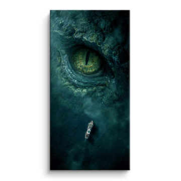 Dragon Eye Fantasy Canvas Art