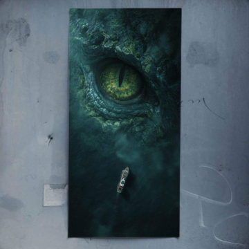 Dragon Eye Fantasy Poster Art