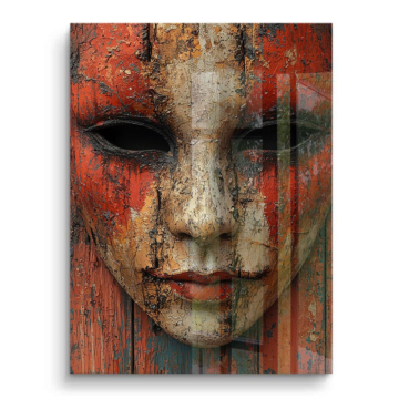 Rustic Mystic Mask PVC Gloss Art