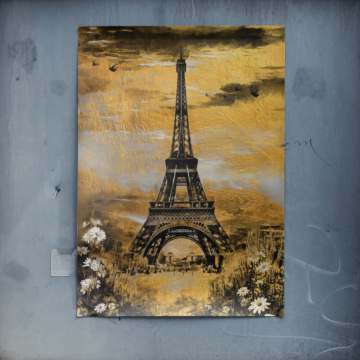 Torre Eiffel icónica - póster