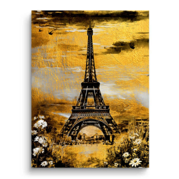 Torre Eiffel icónica - cuadro PVC mate