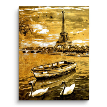 Torre Eiffel de París - cuadro PVC mate