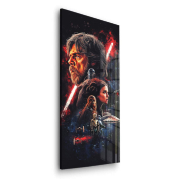 Star Wars Inspired Heroes Acrylic Glass Art