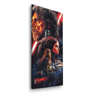 Bohaterowie inspirowani Star Wars - obraz na dibondzie matowym