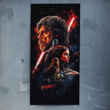 Star Wars Inspired Heroes Poster Art