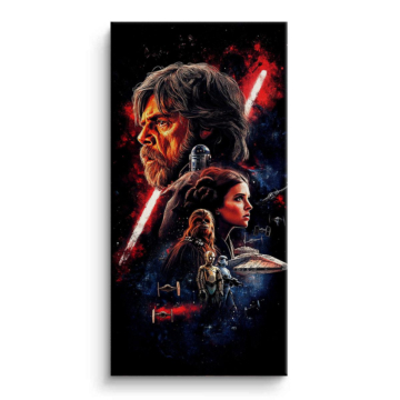 Star Wars Inspired Heroes Canvas Art