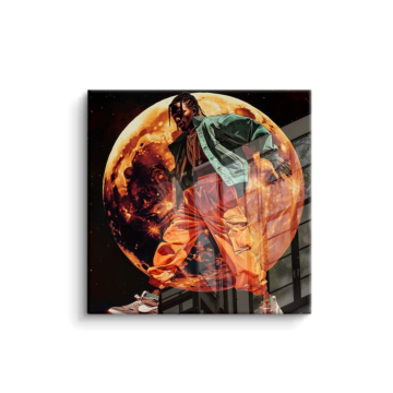 Cosmic Dancer Moon PVC Gloss Art