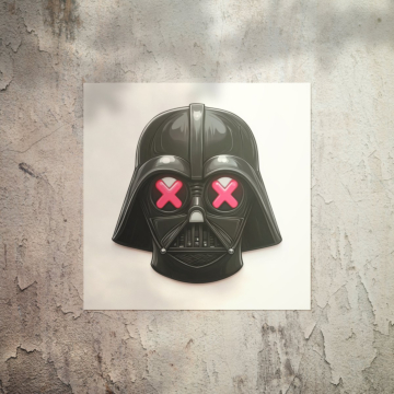 Darth Vader Inspired Icon Poster Art