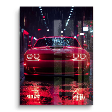 Dodge Challenger Night Racer PVC Gloss Art