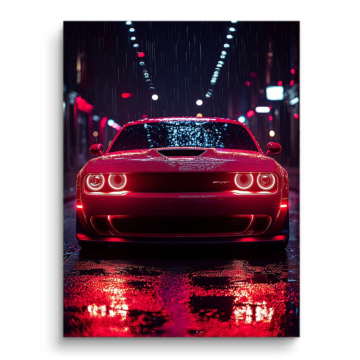 Dodge Challenger Night Racer PVC Matt Art