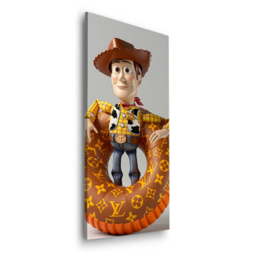 Juguete vaquero inspirado en Woody - cuadro Dibond mate