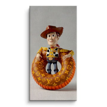 Woody Inspired Cowboy Toy Canvas Art