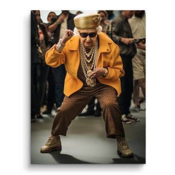 Gold Street Dancer PVC Matt Art