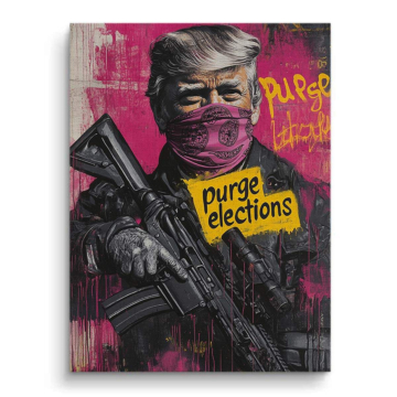 Politics inspiré de Purge - tableau sur toile