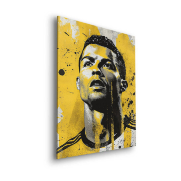 Cristiano Ronaldo Inspired Pop Art Dibond Matt Art