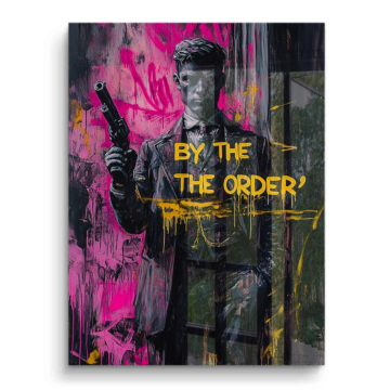 Vigilante inspirado en Peaky Blinders - cuadro PVC brillante