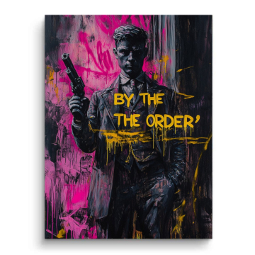 Peaky Blinders Inspired Vigilante PVC Matt Art
