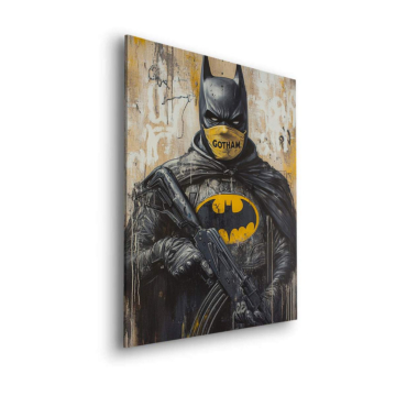 Strażnik Gotham inspirowany Batmanem - obraz na dibondzie matowym
