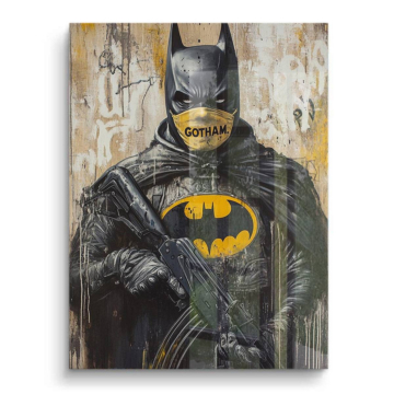 Gotham-Wächter inspiriert von Batman - PVC-Bild glänzend