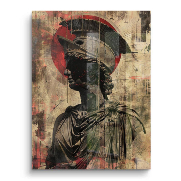 Ancient Warrior Bust PVC Gloss Art