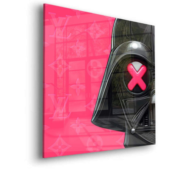 Darth Vader Inspired Pink Pop Acrylic Glass Art