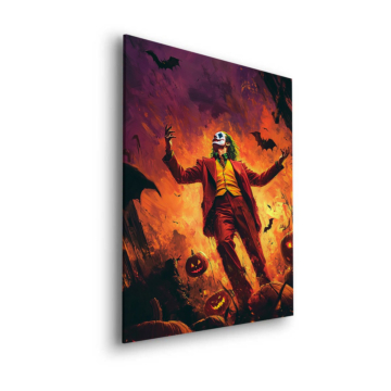 Infierno inspirado en Joker - cuadro Dibond mate