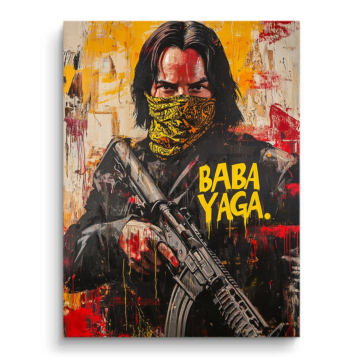 John Wick Inspired Baba Yaga PVC Matt Art