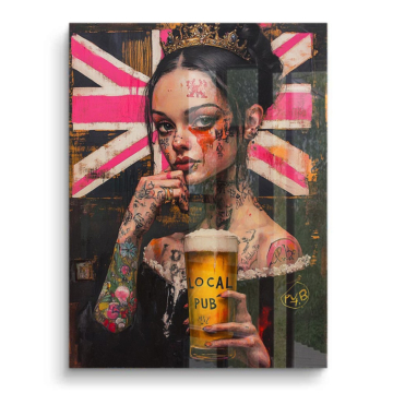 Local Pub Rebel Queen PVC Gloss Art
