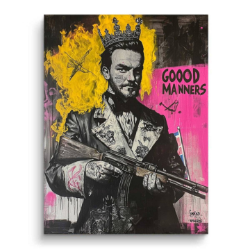 Good Manners Gangster PVC Matt Art