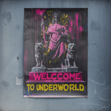 Underworld trône - poster