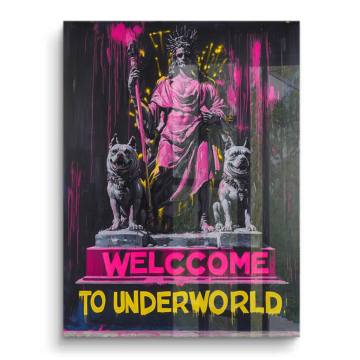 Underworld trône - tableau PVC brillant