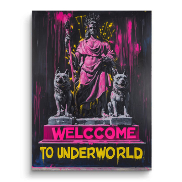 Underworld Throne Poster PVC Matt Art